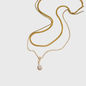 Droplet Zircon Necklace