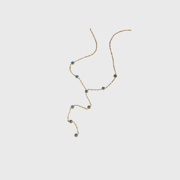 Y-shaped choker necklace