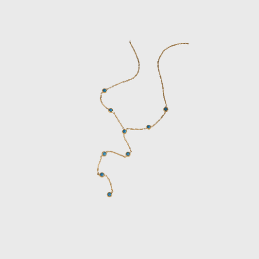 Y-shaped choker necklace