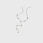 Y-shaped choker necklace