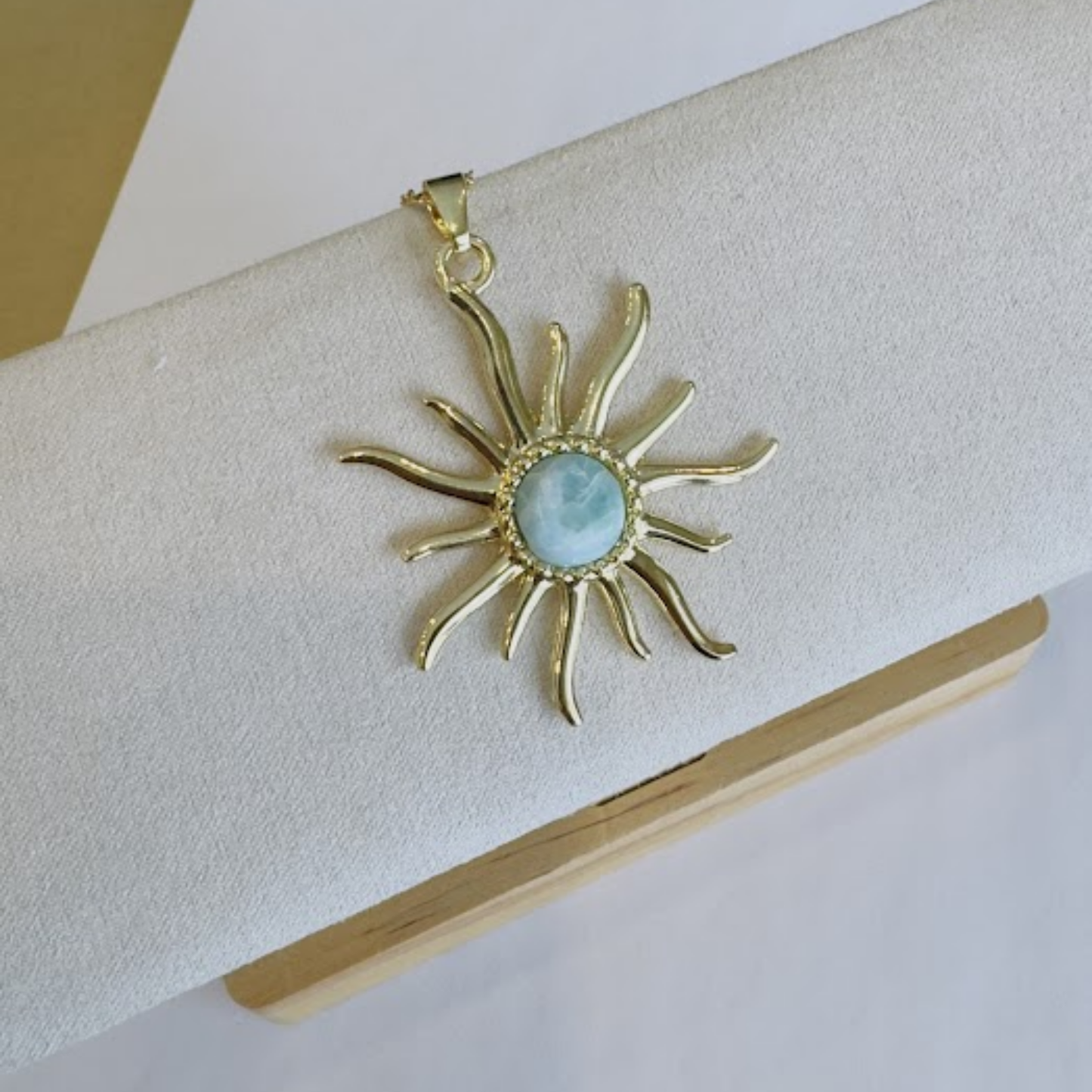 Larimar Sunny Side Necklace