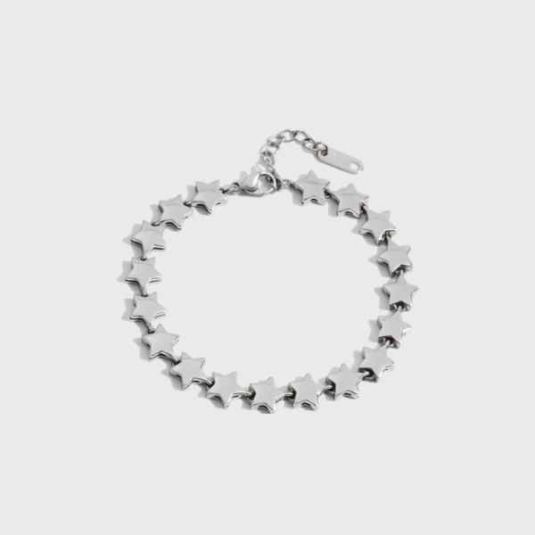 Silver Stars Bracelet