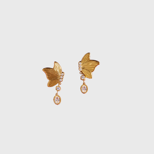 Delicate Butterfly Earrings