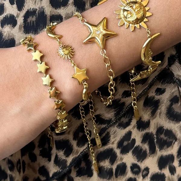 Gold Stars Bracelet