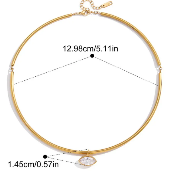 Zircon Elegant Choker