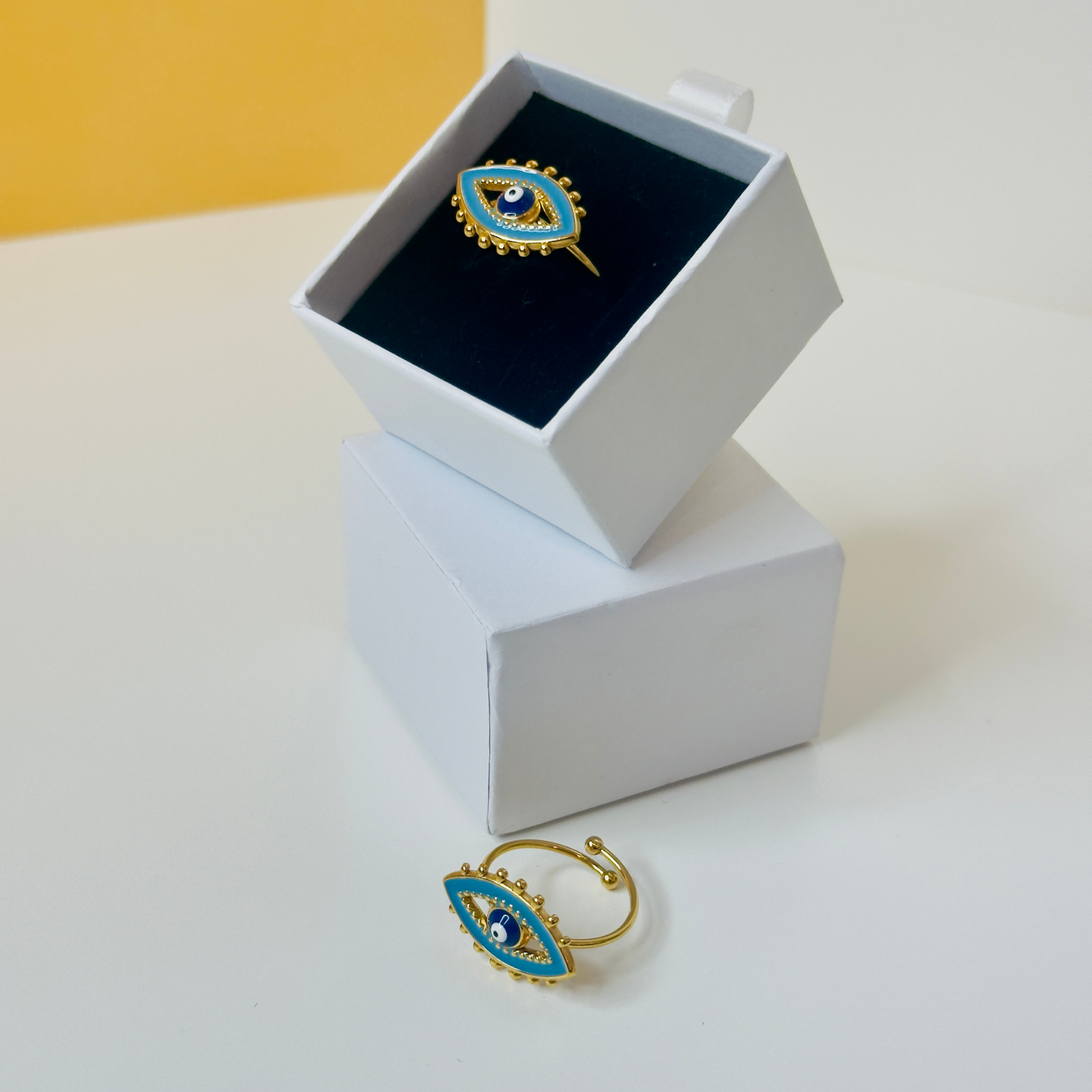 Dallas Evil Eye Ring