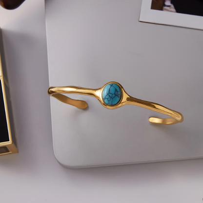 Delicate Turquoise Bangle