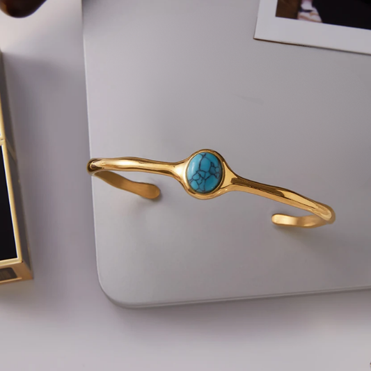 Delicate Turquoise Bangle