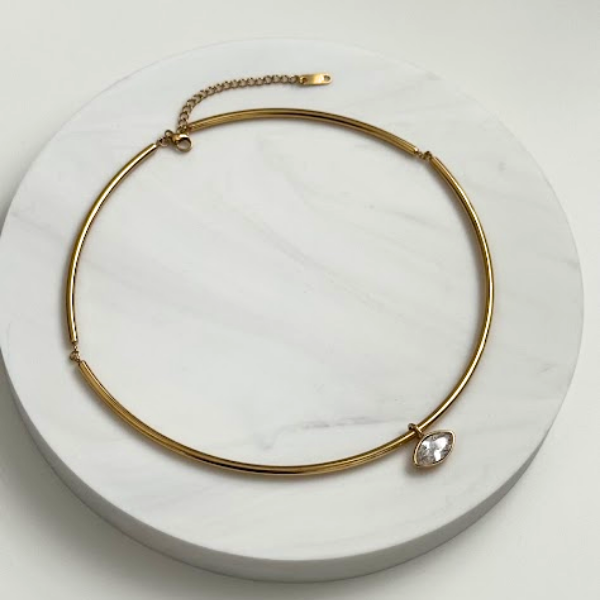 Zircon Elegant Choker