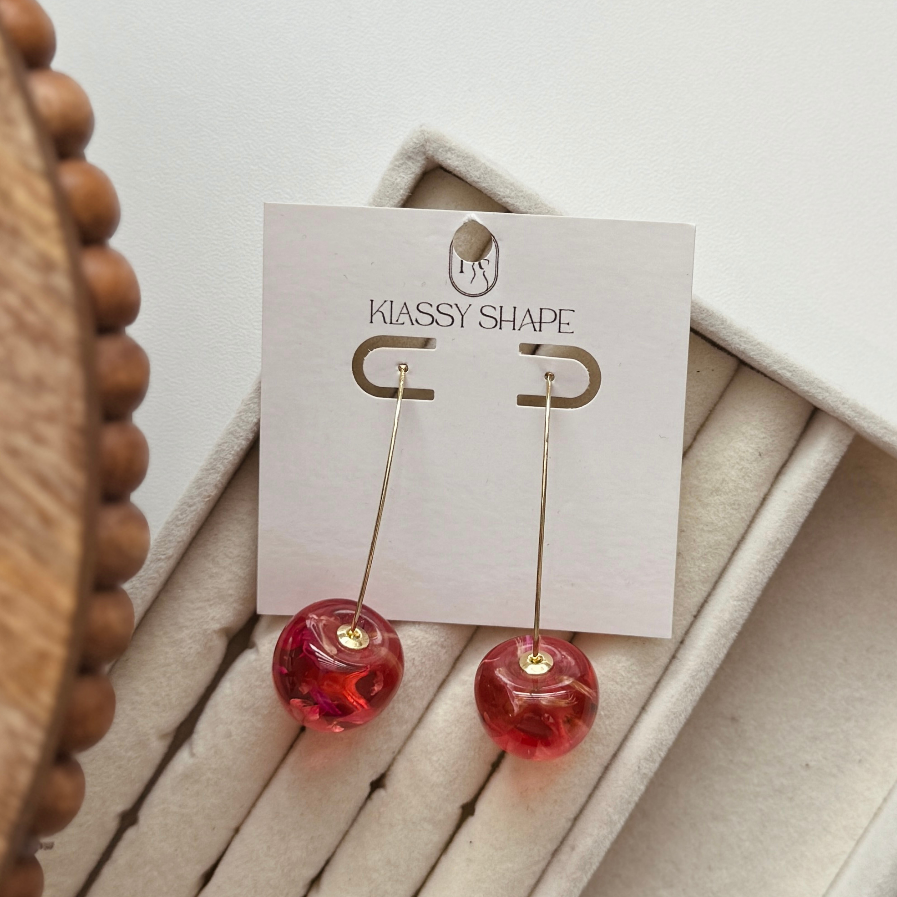 CHERRY EARRINGS