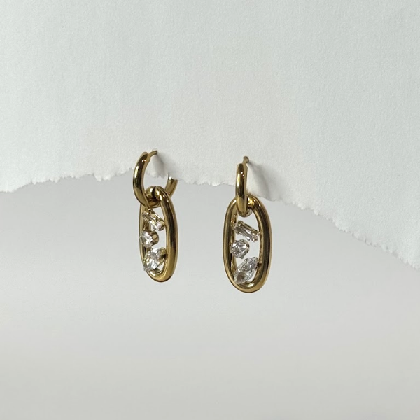Double Loops Earrings