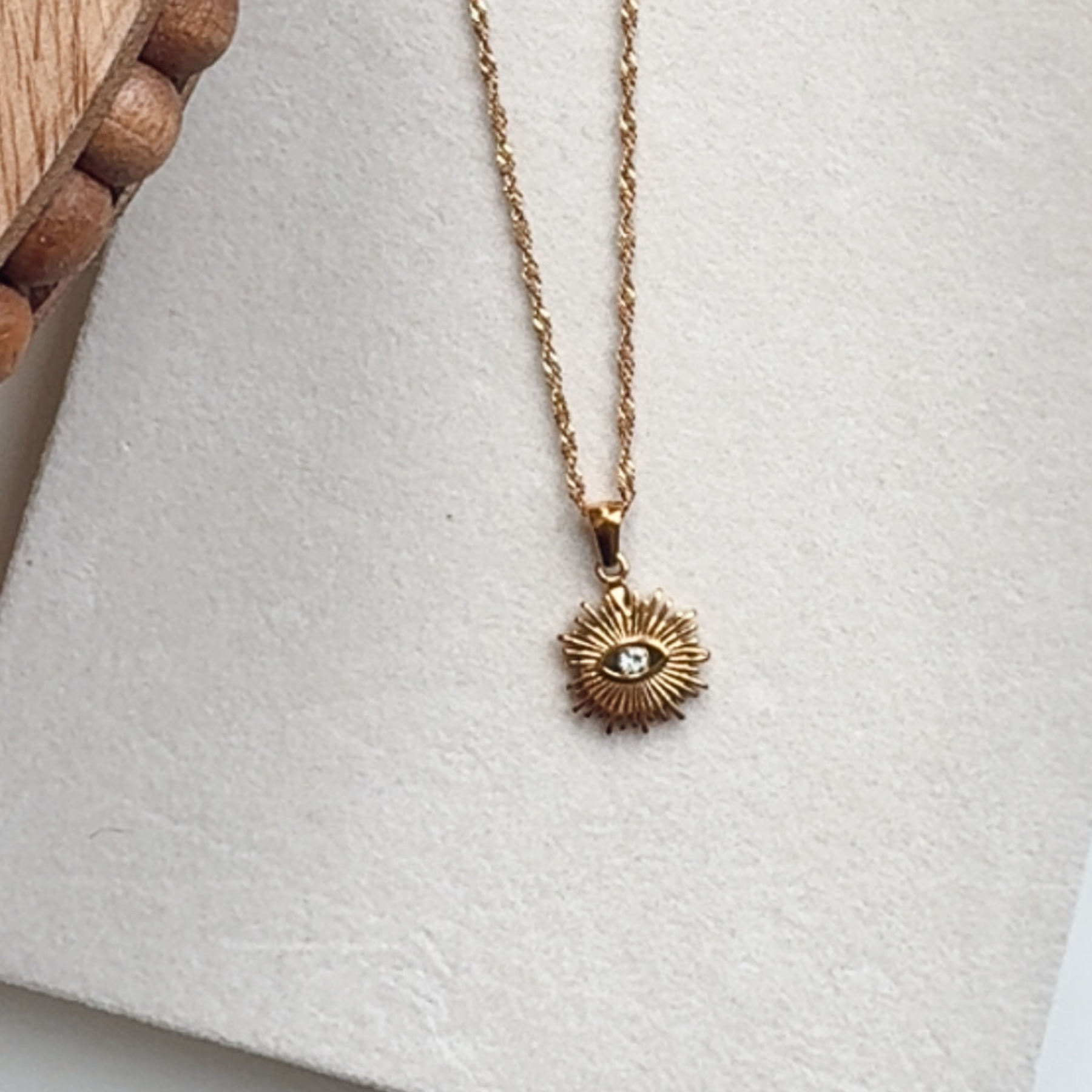 Evil eye Zirconia Necklace