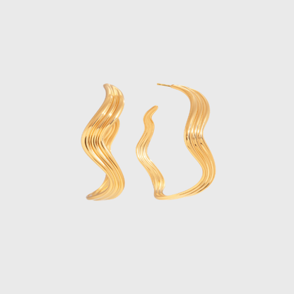 Wavy Hoops