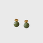 Dainty Green Studs