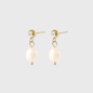 Goldie Mini Studs Pearl