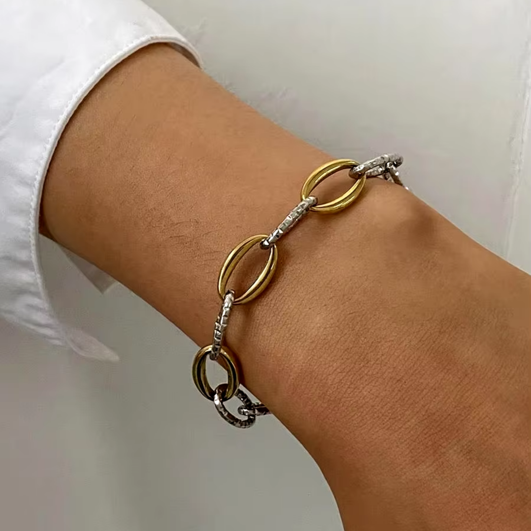 Ivy Gold and Silver Bracelet