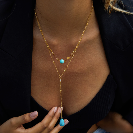 Turquoise Layered Necklace