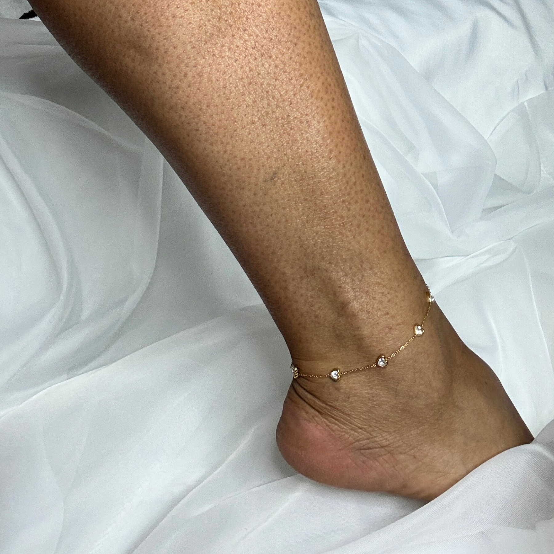 Irie Zirconia Anklet