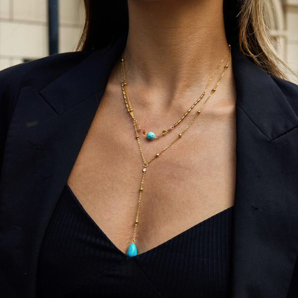 Turquoise Layered Necklace