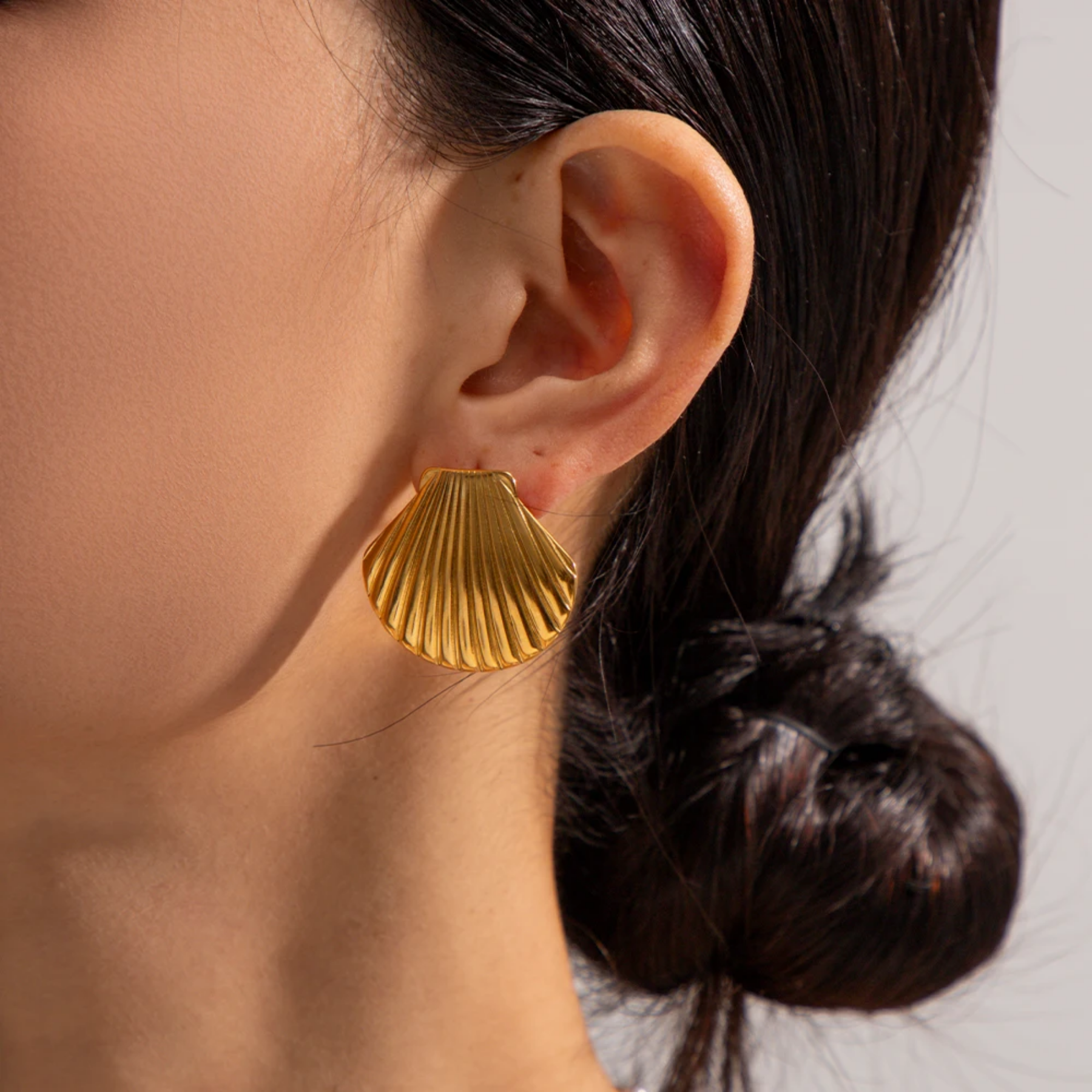 Shell Textured Earrings