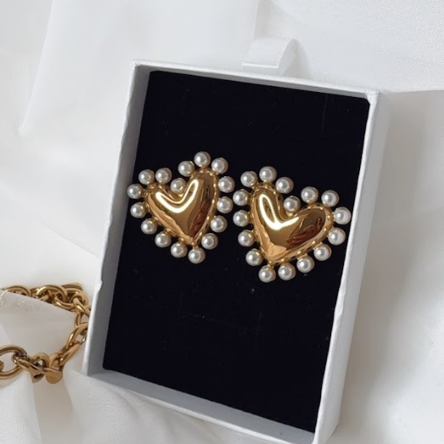 Florence Heart Shaped Earrings