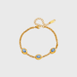 Blue Rhinestones Bracelets