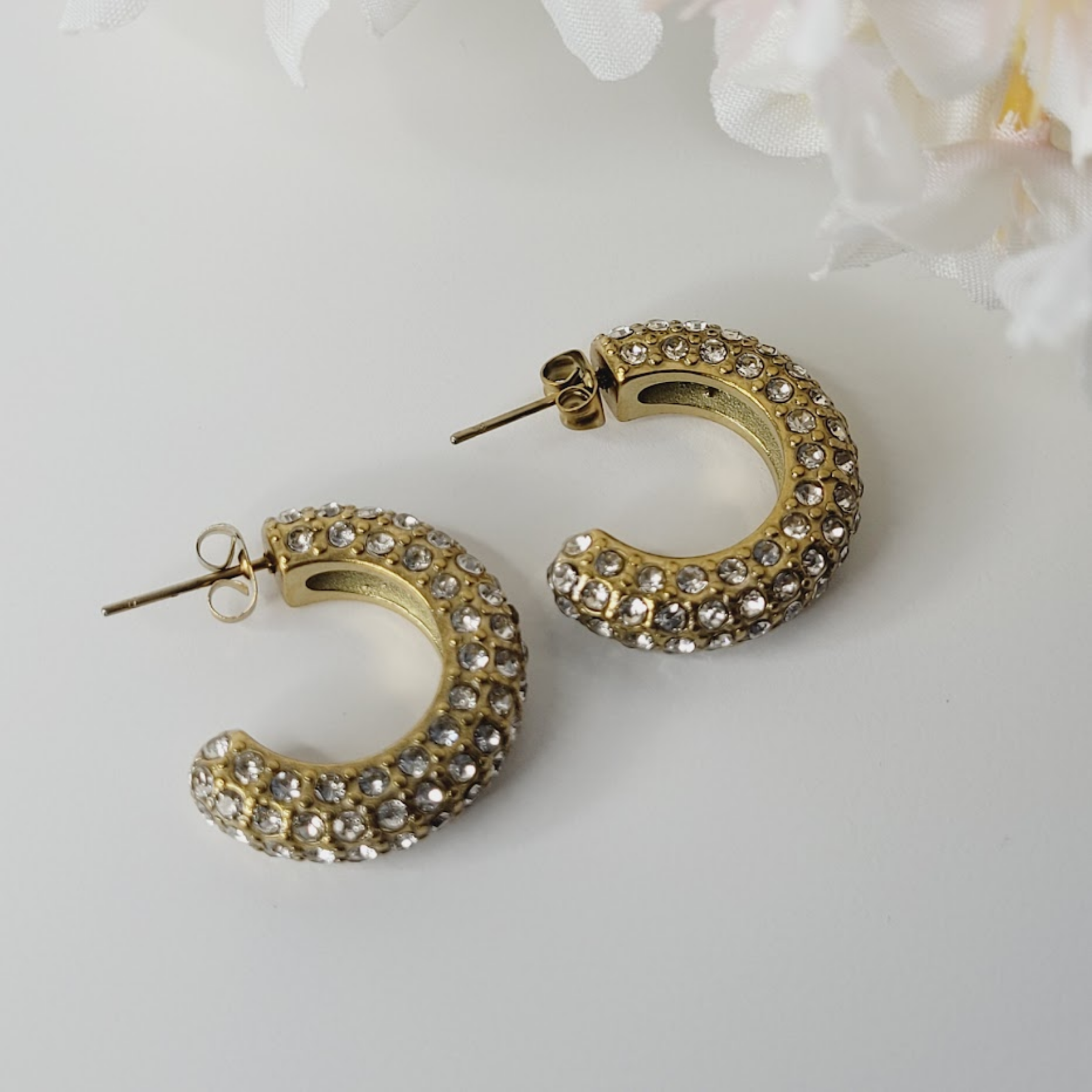 Delia Zirconia Earrings