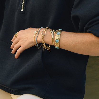 Turquoise Statement Bangle