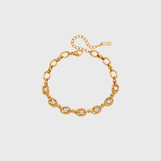 Hollow-out Chain Bracelet