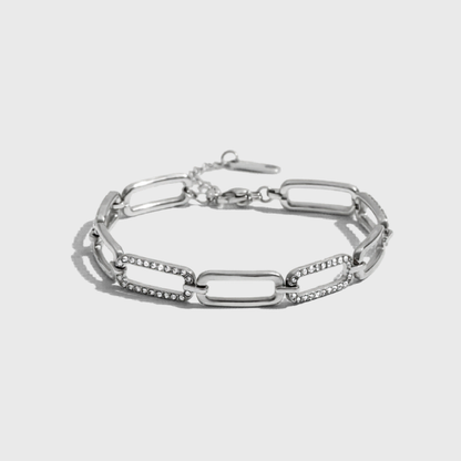 Silver Hollow Bracelet