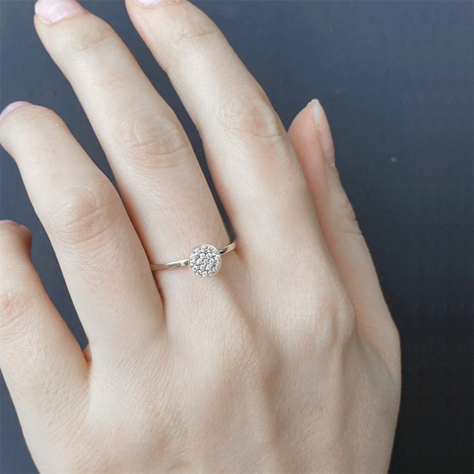 Weeding Band Gold Plated and Silver Plated Ring, Delicate and Dainty Ring, Small Ring, Stainless Steel, Waterproof Ring, Gift for Her